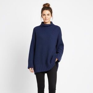 Princess Polly Deep Blue Knit Top